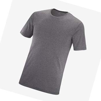 Salomon AGILE TRAINING T-shirt Herr Grå | SE382XYU