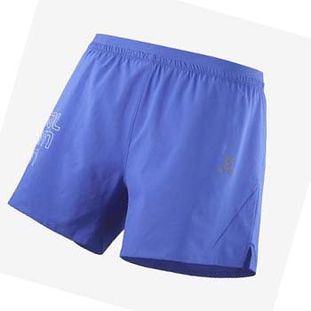 Salomon CROSS 5'' Shorts Herr Blå | SE459CTV