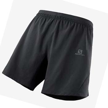 Salomon CROSS 7'' NO LINER Shorts Herr Svarta | SE454QMA