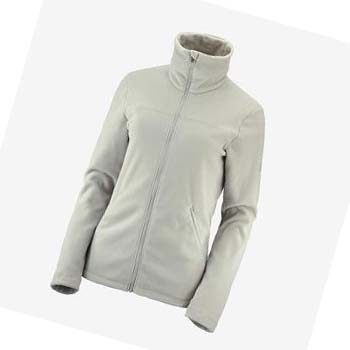 Salomon ESSENTIAL COSY FLEECE Hoodie Dam Beige | SE1113KOR