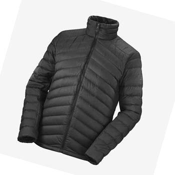 Salomon ESSENTIAL XWARM DOWN INSULATED Jacka Herr Svarta | SE316OKI