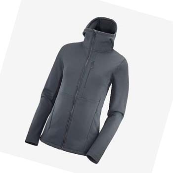 Salomon ESSENTIAL XWARM Hoodie Dam Svarta | SE1122OKI