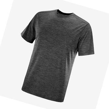 Salomon OUTLIFE MERINO BLEND T-shirt Herr Svarta | SE405BEX