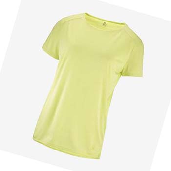 Salomon OUTLINE SUMMER T-shirt Dam Mintgröna | SE1078QMA