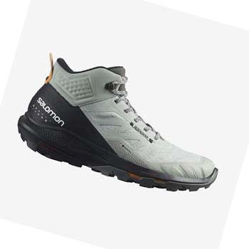 Salomon OUTPULSE MID GORE-TEX Vandringsskor Herr Svarta Turkos | SE86TCE