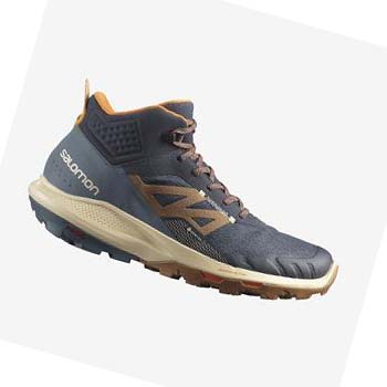 Salomon OUTPULSE MID GORE-TEX Vandringsskor Herr Grå | SE87RVD