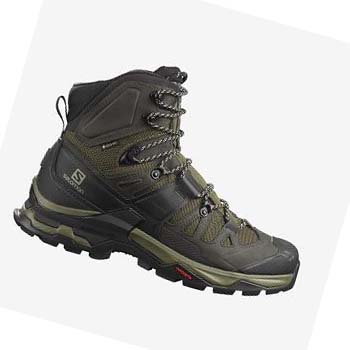 Salomon QUEST 4 GORE-TEX Vandringsskor Herr Olivgröna | SE63WNB