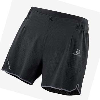 Salomon SENSE AERO 5'' Shorts Herr Svarta | SE468DFM