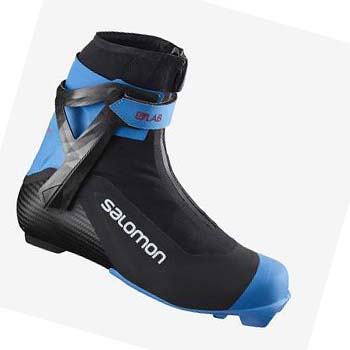 Salomon S/LAB CARBON SKATE PROLINK Pjäxor Dam Svarta Blå | SE1565TCE