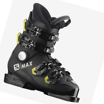 Salomon S/MAX 60 RT Pjäxor Barn Svarta Gröna | SE1616RVD