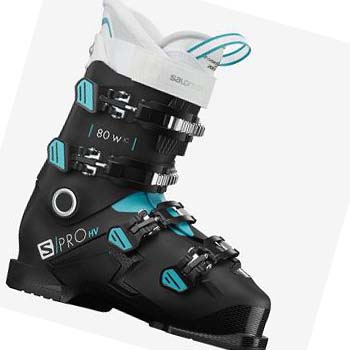 Salomon S/PRO HV 80 W IC Pjäxor Dam Svarta Vita | SE1553LIS