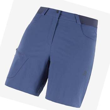 Salomon WAYFARER Shorts Dam Marinblå | SE1267ZUT