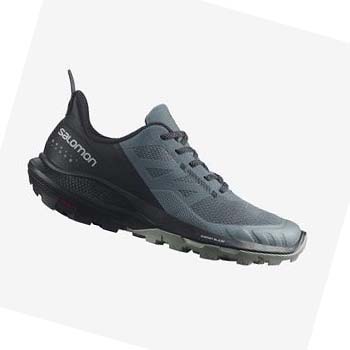 Salomon WoOUTPULSE Vandringsskor Dam Silver | SE776JPQ