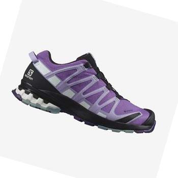 Salomon WoXA PRO 3D v8 GORE-TEX Vandringsskor Dam Lila | SE799ZUT