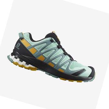 Salomon XA PRO 3D v8 Trail löparskor Dam Olivgröna | SE856GSO