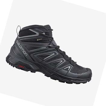 Salomon X ULTRA 3 MID GORE-TEX Vandringsskor Herr Grå Svarta | SE50GSO