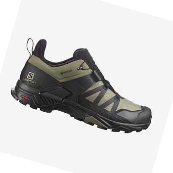 Salomon X ULTRA 4 GORE-TEX Vandringsskor Herr Olivgröna Svarta | SE34TCE